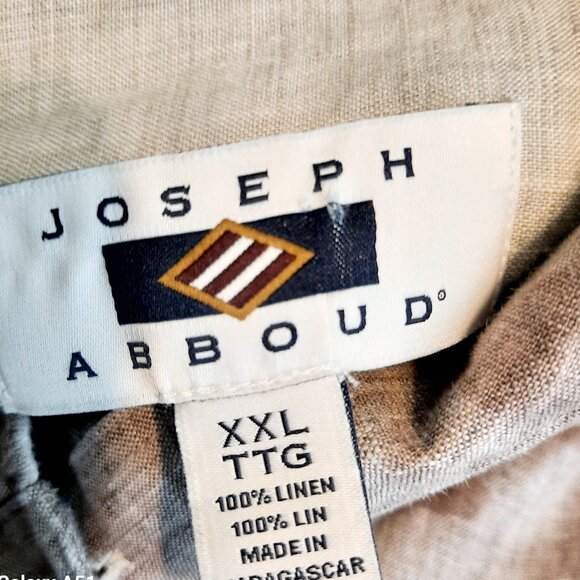 🌹NWOT Long Sleeve Button Up Holiday Linen /Cotton Dress Shirt - Picture 7 of 7